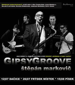Jazzman Markovič a rytmika Gulo Čar vystoupí v Dačicích na zámku.
