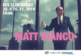 MATT BIANCO navštívi Slovensko
