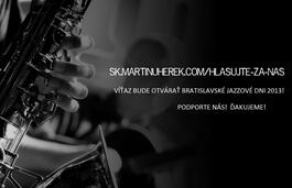 Hlasujte za Martin Uherek Quartet, aby sme mohli otvárať BJD 2013!