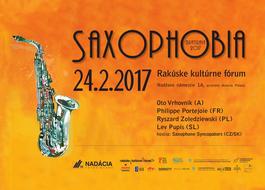 Saxophobia - Koncert lektorov majstrovských kurzov, 24.2.2017 20:00