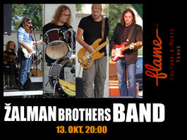 Žalman Brothers Band in FLAME, 13.10.2017 20:00