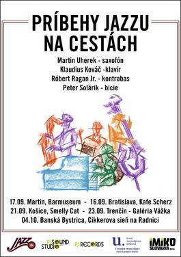 Príbehy jazzu v Martine! - Jesenné turné 2017, 17.9.2017 19:00