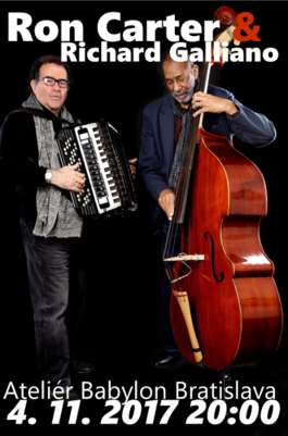Ron Carter & Richard Galliano, 4.11.2017 20:00