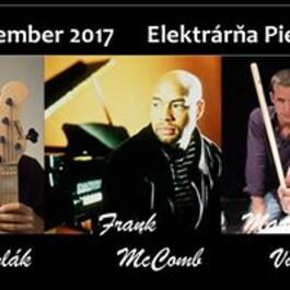 Frank McComb featuring Juraj Griglák & Martin Valihora, 11.12.2017 19:30