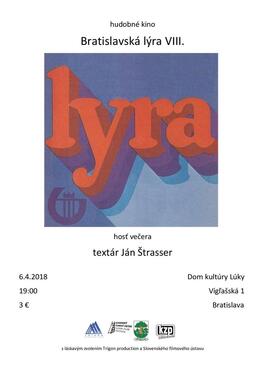 Hudobné kino - Bratislavská lýra VIII., 6.4.2018 19:00