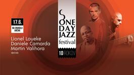 ONE DAY JAZZ - Lionel Loueke Trio feat. Daniele Camarda &. Martin Valihora, 17.6.2018 19:00