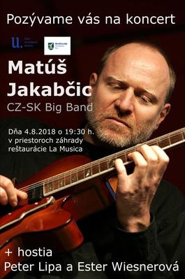 CZ - SK Big Band Matusa Jakabcica, 4.8.2018 19:30