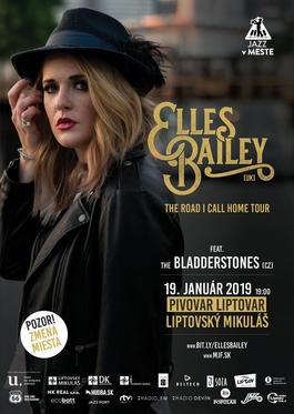 Koncert: Elles Bailey & the Bladderstones, Pivovar Liptovar, Liptovský Mikuláš, 19.1.2019 19:00
