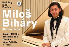 Miloš Bihary- Klavirny Recital, 5.5.2019 18:00