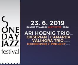 One Day Jazz Festival: Ari Hoening Trio v Banskej Štiavnici, 23.6.2019 19:00