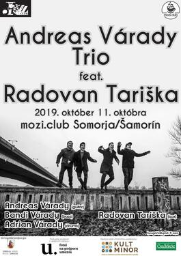 Andreas Várady Trio feat. Radovan Tariška, 11.10.2019 20:00