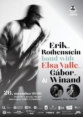 Erik Rothenstein Band with Elsa Valle & Gábor Winand, 26.11.2019 19:00