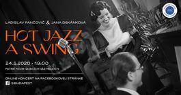 Hot Jazz + Swing - Jana Dekánková & Ladislav Fančovič - Online!, 24.5.2020 19:00