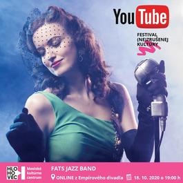 Koncert: Fats Jazz Band, ONLINE, 18.10.2020 19:00