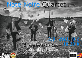 Note Noire Quartet (Taliansko), 2.9.2021 18:00
