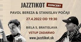 Gitarové duo v Jazztikote, 27.4.2022 19:30