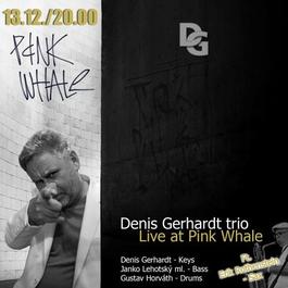Koncert: Denis Gerhardt TRIO, Pink Whale, nábrežie ar.gener. L. Svobodu Bratislava, 13.12.2022 20:00