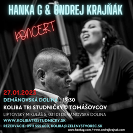 Hanka G & Ondrej Krajňák, 27.1.2023 19:30