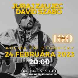 Juraj Zaujec & David Szabo, 24.2.2023 20:00