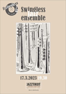 Swingless Jazz Ensemble, 17.3.2023 19:30