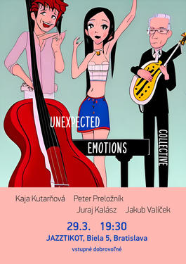 Unexpected Emotions Collective, 29.3.2023 20:00