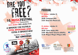 Hudobný festival Are You FREE?, 13.10.2023 20:00