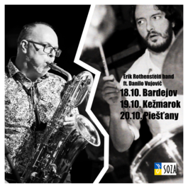 Erik Rothenstein band ft. Danilo Vujovič, 20.10.2023 20:00