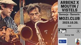 Koncert: Arbenz X Moutin / Vistels, mozi.club, Šamorín, Bratislavská cesta 86/27, 20.10.2023 20:00