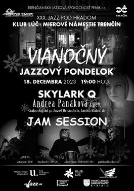 Vianočný jazzový pondelok, 18.12.2023 19:00