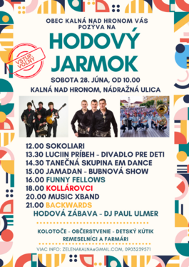 Hodový jarmok, 28.6.2025 16:00