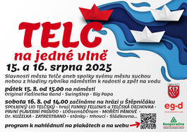 Telč na jedné vlne, 16.8.2025 15:00