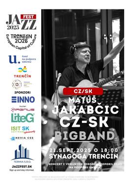 Matúš Jakabčic CZ-SK Big Band - Trenčin Jazz festival LIVE, 21.9.2025 19:00