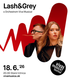 Lash&Grey s Orchestrom Viva Musica!, 18.6.2026 20:00