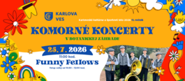 Komorné koncerty v Botanickej záhrade, 25.7.2026 11:00