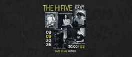 the HiFive live at JAZZ CLUB KOŠICE, 9.9.2026 20:00