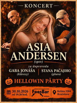 Koncert: Friends of Asia (FOA), FoosBar (Šancová 102), 30.10.2026 19:30