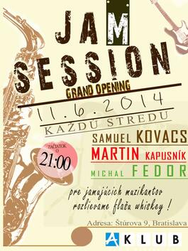 NoStandard JAM session GRAND OPENING, 11.6.2014 21:00