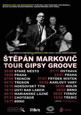 Štěpán Markovič + Gipsy Groove, 30.8.2014 20:00