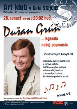 Dušan Grúň - legenda našej popmusic, 26.8.2014 20:00