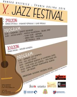 10. Jazz Festival Banská Bystrica - Špania Dolina ´2014, 30.8.2014 0:00
