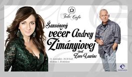  Šansónový večer Andrey Zimányiovej, 28.10.2014 20:30