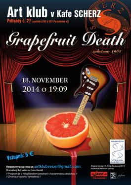 GRAPEFRUIT DEATH, 18.11.2014 19:00