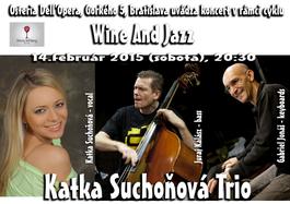 Valentínsky koncert skupiny Katka Suchoňová Trio, 14.2.2015 20:30