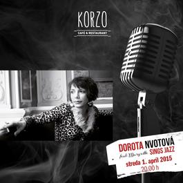 Dorota Nvotova Sings Jazz, 1.4.2015 20:00