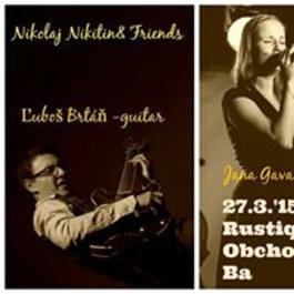 Nikolaj Nikitin & Friends, 27.3.2015 21:00