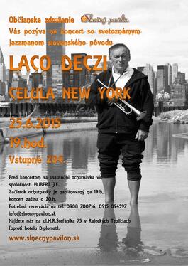 LACO DECZI CELULA NEW YORK, 25.6.2015 19:00