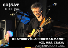 Koncert: Trio Martin Kratochvíl, Tony Ackerman a Imram Musa Zangi, Reduta jazz club, 19.6.2015 20:00