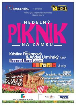 Nedeľný piknik na zámku, 12.7.2015 14:30
