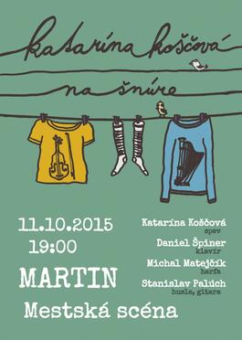 Martin / Katarína Koščová na šnúre, 11.10.2015 19:00