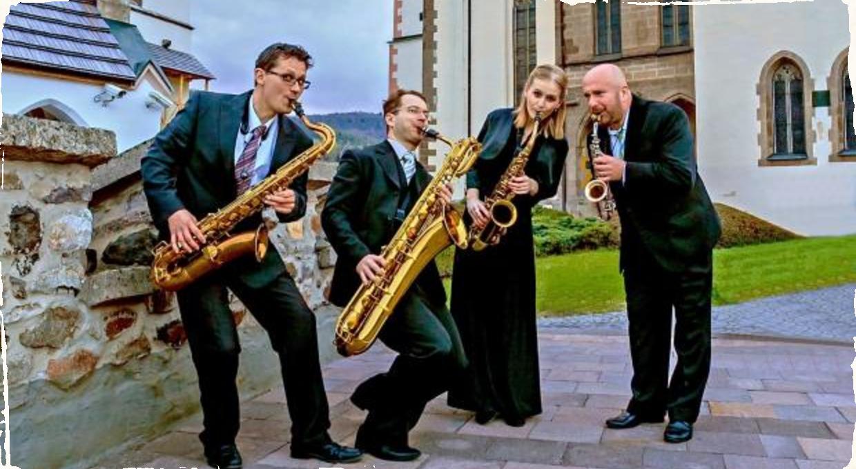 Unikátne slovenské saxofónové kvarteto: Saxophone Syncopators sa chystá do Číny